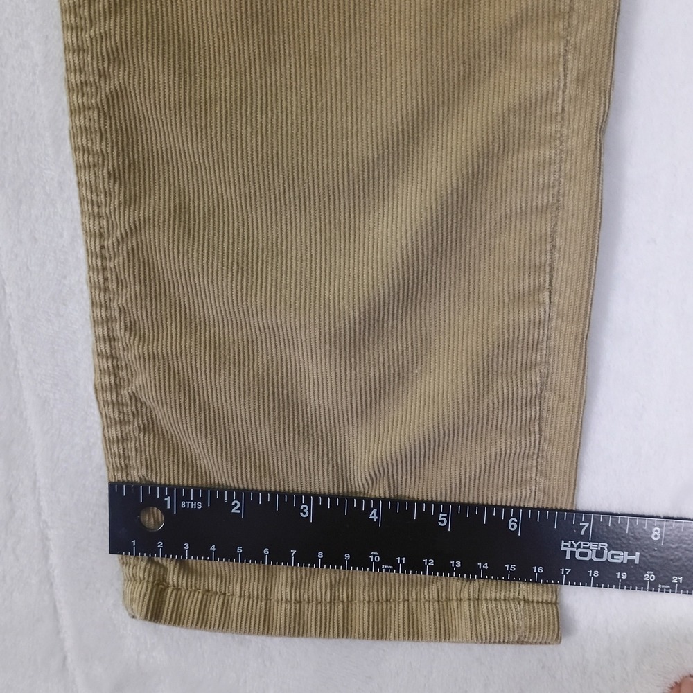 Levis 511 Skinny Corduroy Pants Mens 30x30 Tan Beige Fine Wale Cords 045110468 - Picture 16 of 16